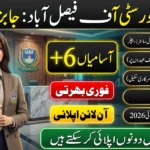 University of Agriculture Faisalabad Jobs 2026 Apply Online – Official UAF recruitment advertisement featuring latest government job vacancies, eligibility criteria, and application deadline.