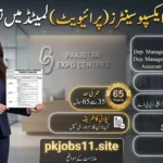 Pakistan Expo Centres Jobs 2026 featuring latest job vacancies, available positions, eligibility, age limit, salary, and application details.