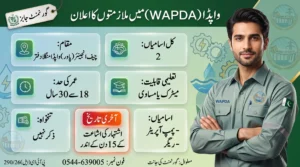 WAPDA Jobs 2026 feature image showing Chief Engineer (Power) WAPDA Mangla vacancies, eligibility criteria, age limit, available posts, and application deadline.